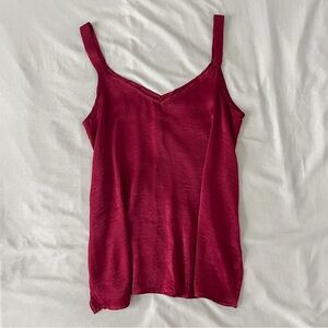 ♥️ Gorgeous Silky Red Cami Top